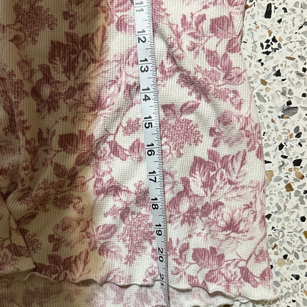 Laura Ashley Pink Floral Long Sleeve Top - Picture 8 of 9